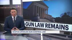 The Supreme Court upholds a gun control law intended to protect domestic violence victims News Clip