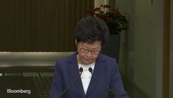 Lam: Hong Kong Can Handle Protests Without China for Now News Clip