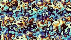 Moving random psychedelic wavy texture. Stock Footage