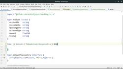 Building Microservices API in Go - New Bank Account: Part 2 Instructional Video
