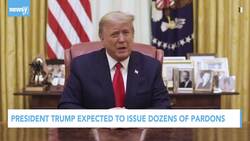 President Trump Expected To Issue Dozens Of Pardons News Clip