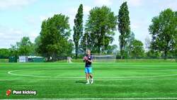 Kicking - (American Football) Punt kicking Instructional Video