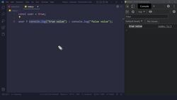 JavaScript Masterclass - Zero to Job-Ready with Hands-On Projects - Ternary Operator / 028-1 Instructional Video