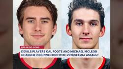 Attorneys: NJ Devils’ McLeod, Foote among 4 NHL players charged in 2018 sexual assault case News Clip