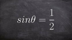 Finding the Degree Measure When Given the Trig Value Instructional Video
