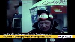 Author pens book about father, well-known sports writer and broadcaster John Robertson News Clip