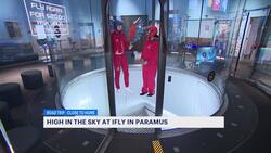 Flying high in the sky at iFLY Indoor Skydiving in Paramus News Clip