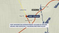 Police: Port Washington Schools superintendent charged with DWI; seriously injured motorcyclist News Clip