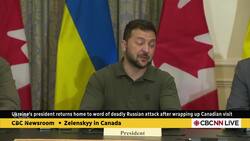 Zelenskyy leaves Canada with $650M pledge for aid News Clip