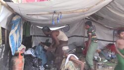 CLEAN : Bangladesh: Rohingya refugees tell of massive fire and fences News Clip