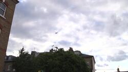 Body found in London garden after 'falling from plane' News Clip