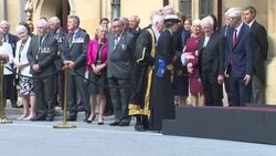 Princess Anne at Falklands War veterans event News Clip