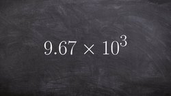 Converting scientific notation Instructional Video