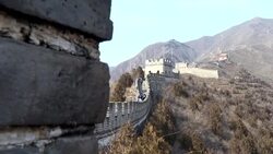 CLEAN : Beijing 2022: Visitors from Olympic bubble explore Great Wall of China News Clip