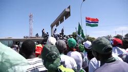 CLEAN : Thousands in Gambia rally in support of ex dictator Jammeh (2) News Clip