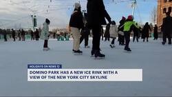 Williamsburg’s Domino Park Ice Rink brings family fun and skyline views News Clip