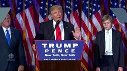 Trump thanks Clinton, speaks of unity after winning U.S. election News Clip