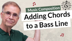 Alternating Inversion Chords when Harmonizing a Descending Bass - Music Composition Instructional Video