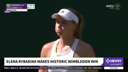 Elena Rybakina Wins Wimbledon Women's Final For 1st Slam News Clip