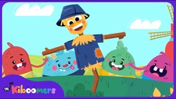 Scarecrow Song - The Kiboomers Preschool Songs & Circle Time Dance - Fall Activity Instructional Video