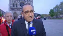 Minister: priority to check structure of Notre Dame News Clip