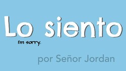 Canción - Lo siento (I'm sorry) Instructional Video