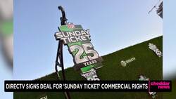 DirecTV Signs Deal for 'Sunday Ticket' Commercial Rights News Clip