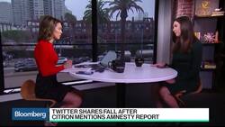Twitter Shares Fall After Citron Mentions Amnesty Report News Clip