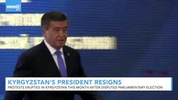 Kyrgyzstan's President Resigns Amid Protests News Clip