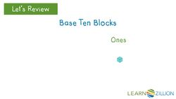 Regrouping Objects: Trading Ones, Tens, and Hundreds Instructional Video