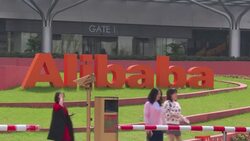 CLEAN : STOCKSHOTS: Alibaba shares plunge 9.6% in Hong Kong after Ant IPO scrapped News Clip
