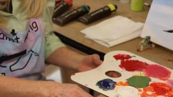 How to Use a Palette Knife with Acrylic Paint Instructional Video