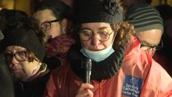 CLEAN : In Calais, a vigil in tribute to the dead migrants News Clip