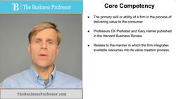 Core Competency Instructional Video