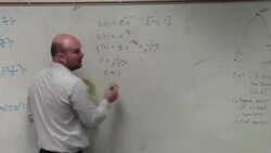 How to apply the evt to a cube root function along a closed interval Instructional Video