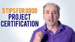 Certification for Project Managers - 5 Tips Instructional Video