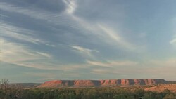 Sunrise over Mornington sanctuary Stock Footage