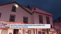 Fire at Chester buildings displaces several people News Clip