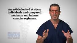 Intensity of Physical Activity and Glucose News Clip