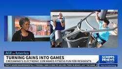 Age in America: Older adults utilize technology to make workouts 'easy' News Clip