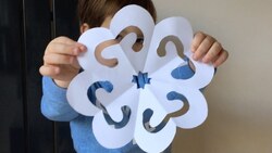 DIY Craft: Paper Snowflake Instructional Video