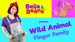 Wild Animals Finger Family Song Instructional Video