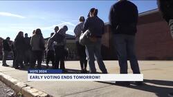 Home stretch – Long lines on Long Island during last weekend of early voting News Clip