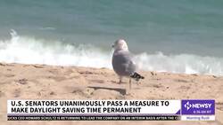 Senate Approves Bill To Make Daylight Saving Time Permanent News Clip