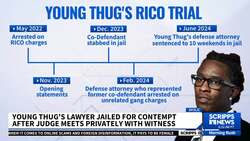 Defense attorney for Young Thug held in contempt News Clip