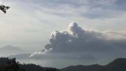 Smoke cloud continues to rise from Taal Volcano Instructional Video