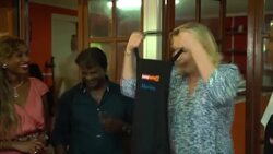 CLEAN : French far-right leader Marine Le Pen campaigns in overseas island La Reunion News Clip