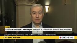Federal industry minister calls on Amazon to reconsider closures News Clip