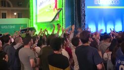 CLEAN : Euro 2020: Italian fans celebrate the Azzurri's opening match against Turkey News Clip