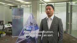 This AI-powered ‘smart bin’ sorts recycling by itself News Clip